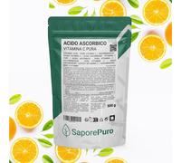 Acido Ascorbico - Vitamina C - (E300) - 500gr - Confezionato in Italia