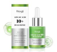 Acido azelaico 10 + siero ialuronico, 30 ml, siero per il viso, acido azelaico, acido ialuronico, lenisce la pelle rossa, colore naturale, vegano, per tutti i tipi di pelle