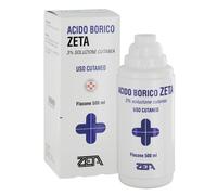 Acido Borico (Zeta Farmaceutici) Soluz Cutanea 500 Ml 3%