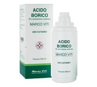 Acido Borico Mv 3% Soluzione Cutanea Antisettica e Antibatterica 500ml