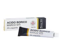 Acido Borico Mv 3% Unguento Antisettico e Antibatterico, 30g