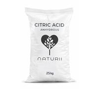 Acido Citrico Anidro E330 25 kg Purezza Alimentare Industria Bevande, Conserve Pulizia Professionale Naturale Ecologico Multiuso Pulizia Anticalcare, Brillantante, Disincrostante, Decalcificante
