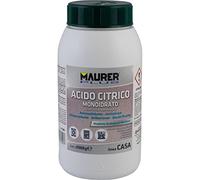 ACIDO CITRICO MONOIDRATO BARATTOLO 1KG. MULTIUSO MAURER PLUS