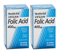 Acido Folico Folic Acid 90 Compresse 2x1 pz Compresse