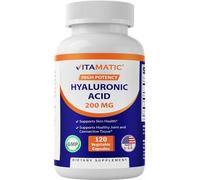 Acido Ialuronico 200Mg 120 Capsule Vegetali NON OGM/Senza Glutine Vitamatic