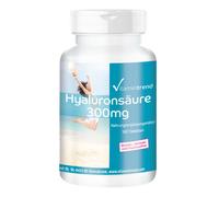 Acido ialuronico 300 mg -180 compresse per 1/2 anno, alte dosi VEGAN Vitamint...