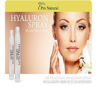 Acido ialuronico concentrato - ad alto dosaggio Hyaluron Anti Aging Gel Spray contro le rughe, adatto anche in crema da giorno e crema da notte - 10 ml