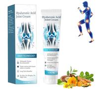 Acido ialuronico Joint Relief Cream, Crema per il Dolore Artroheal,Lenitiva e Ad Azione Prolungata per Dolori Articolari e Muscolari, Ideale per Schiena, Collo, Ginocchia e Mani, Cura Quotidiana (A)