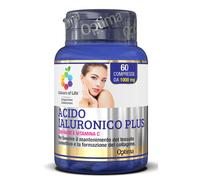 Colours of Life Integratore per la pelle Acido Ialuronico Plus 1000 mg 60 compresse