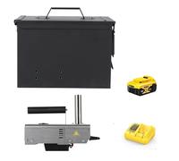 Acido Ossalico, Sublimatore di acido ossalico for batteria da 18 V, vaporizzatore senza fili alimentato a, erogatore, nebulizzatore for acari a varroa(1 Set Vaporizer)