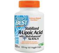 Acido R-Lipoico stabilizzato con BioEnhanced Na-RALA, 100mg - 60 vcaps
