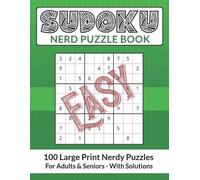 Acidtest Publishing Sudoku Nerd Puzzle Book (Tascabile)