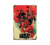 ACIFHGUE Linkin Park Rock Band PosterWall Decor Art Metal Tin Poster Modern Bar Decorations30x20cm