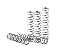 ACINRA Lbin-Molle di Compressione Diametro Filo 0,3 mm, Diametro Esterno 2-6 mm, Lunghezza 5 mm-200 mm Molla di Compressione in Acciaio Inossidabile Multiuso Durevole(15mm (10Pcs),2mm)