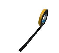ACIT Modanatura adesiva, Nastro per bordi autoadesivo, Modanatura adesiva per pareti, decorazioni, Waterproof, 5mt (Nero, 19 mm)