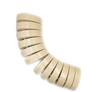 ACIT, Nastro di carta per mascheratura, nastro carta imbianchino, nastro per verniciatura, pittura, 50m x 25mm, Torre da 12 rotoli, nastro per carrozziere e lavori di pittura