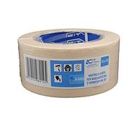 ACIT Nastro di carta per mascheratura, verniciatura, 50m x 50mm, nastro da carrozziere, confezione singola