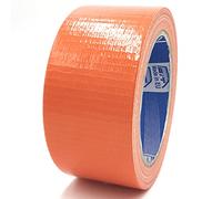 ACIT Nastro Telato Americano, 50 mm x 25 metri, impermeabile, riparazioni e fai da te, isolante, utile per riparazioni generiche, zanzariere, tubi di gomma e plastica (Arancione)