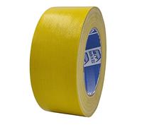 ACIT Nastro telato super 50 mm x 25 m, nastro telato rinforzato, Duct Tape, Nastro Telato Americano: Riparazioni, Fissaggio e Imballaggio ad alta tenuta (Giallo)