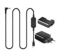 ACK-E10 Cavo USB Type-C LP-E10 Batteria Fittizia DR-E10 Kit Adattatore PD per Fotocamera Canon 1100D 1500D 1300D 3000D Kiss X50 70X 80X Rebel T3 T5 T6