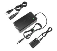 ACK-E6 - Caricabatterie di ricambio per fotocamera DSLR Canon EOS 70D 7D, EOS 60D 6D, EOS 5D Mark II, EOS 5DS, EOS 5DS-R con chip intelligente completamente decodificato