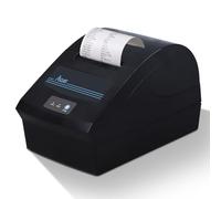 ACLAS Stampante Pos 80mm 3'1/8 Stampante termica diretta per ricevute per piccole imprese ESC/POS Comando USB Cassetto Contanti Supporto Finestre (150mm/s, USB+D9 Porta seriale)