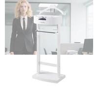 ACLFF Servo Muto da Camera, Indossatore Appendiabiti con Cassetto, Multifunzionale Servomuto, per Camera da Letto e Spogliatoio, 41.3x34.2x106 cm, Bianco