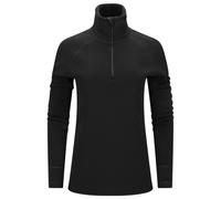 Aclima - FleeceWool V2 Polo Zip - Maglia a manica lunga merino XL nero