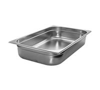 AcMax GN 1/1 Gastronorm, contenitore GN, in acciaio inox, 16 litri, profondità 100 mm