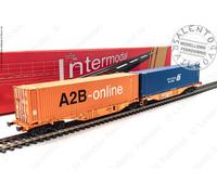 Acme 40385 H0 1:87 - carro merci intermodale Sggmrs 90' "CL 45 " A2B-Online" di