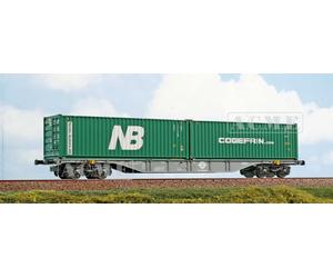 ACME 40425 Carro intermodale Sgnss Ermewa bulk Nordic Bulkers e un bulk Cogefrin