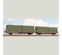 Acme 45108 - Set di due carri Kgps caricati con container militari - Art. 45108