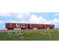 ACME 45196 DB Cargo set di tre carri Tamns895 con pezzature e graffiti,