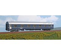 ACME 51061 CARROZZA LETTI MU 1968 livrea TEN blu fascia bianca FS televisore