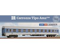 ACME 52690 H0 1:87 - carrozza passeggeri DR livrea InterRegio Amz210 Epoca V