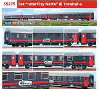ACME 55275 SET "INTERCITY NOTTE" DI TRENITALIA