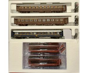ACME 55314 set treno DD Lombardia Puglia con carri porta auto ep. III