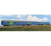 ACME 55335 Euronight SJ 345/346 set di tre carrozze,