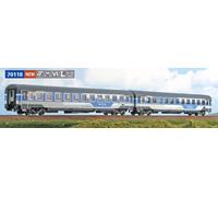ACME 70118 INTERCITY SET 2 CARROZZE 2^ CLASSE