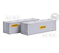Acme 95057 - H0 1:87 - set di 2 container bulk "Bertschi" da 30 piedi