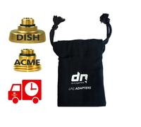 ACME & DISH LPG Refill 2 Adattatori Set M22 Kit Viaggio Europe + Borsa
