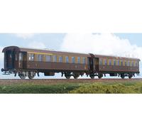 ACME H0 55328 Set due carrozze a due assi FS, Bi 35.000 e mista ABi 66.000