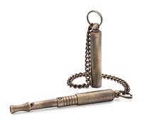 Acme Silent Whistle No. 535 Fischietto per Cani Silenzioso per educazione e addestramento Cani, Quasi Non udibile per l'Uomo, in Ottone Antico