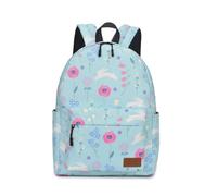 ACMEDE Bambini alla moda stampato Borsa da scuola leggera Zaino per bambini adolescenti Borsa scuola Zaino per il tempo libero alla moda con scomparto per laptop, blu