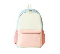 ACMEDE Zaino per Ragazze e Ragazzi,Leggero,Resistente All'acqua,Capiente con Blocchi di Colore Primario,Ideale per la Scuola,L'università,Gli Spostamenti Quotidiani e i Viaggi,41 * 28 * 13 cm