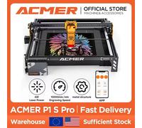 ACMER P1S Pro 6W Incisore laser Lavorazione del legno Taglierina CNC Macchina per incidere logo fai da te per macchina laser CNC per legno di vetro
