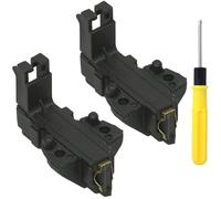 Acmerota 49018683 Ceset Motore Spazzole in Carbonio per Hoover Dynamic Next A127 AAA140 AB105001 AB110001 per Candy per Bosch per Hotpoint Lavatrice Sostituire 49018683 92126721 Spazzola in Carbonio