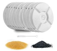 Acmerota Filtro per fontanella per gatti per PETKIT Eversweet 1/2/2S/3/3PRO SOLO5/6 Fontana per gatti 12 confezioni di filtri compatibili per erogatori di acqua per cani da 1,8 l e 1,85 l