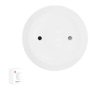Acmerota Sensore perdite d'acqua wireless Rilevatore perdite d'acqua Mini rilevatore allagamenti per promemoria e automazione domestica intelligente IP66 impermeabile (necessario gateway ZigBee)