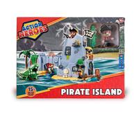 ACN16000 -Famosa - ACTION HEROES - L'ISOLA DEI PIRATI PLAYSET